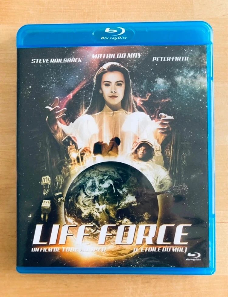 Blu-ray Lifeforce de Tobe Hooper.